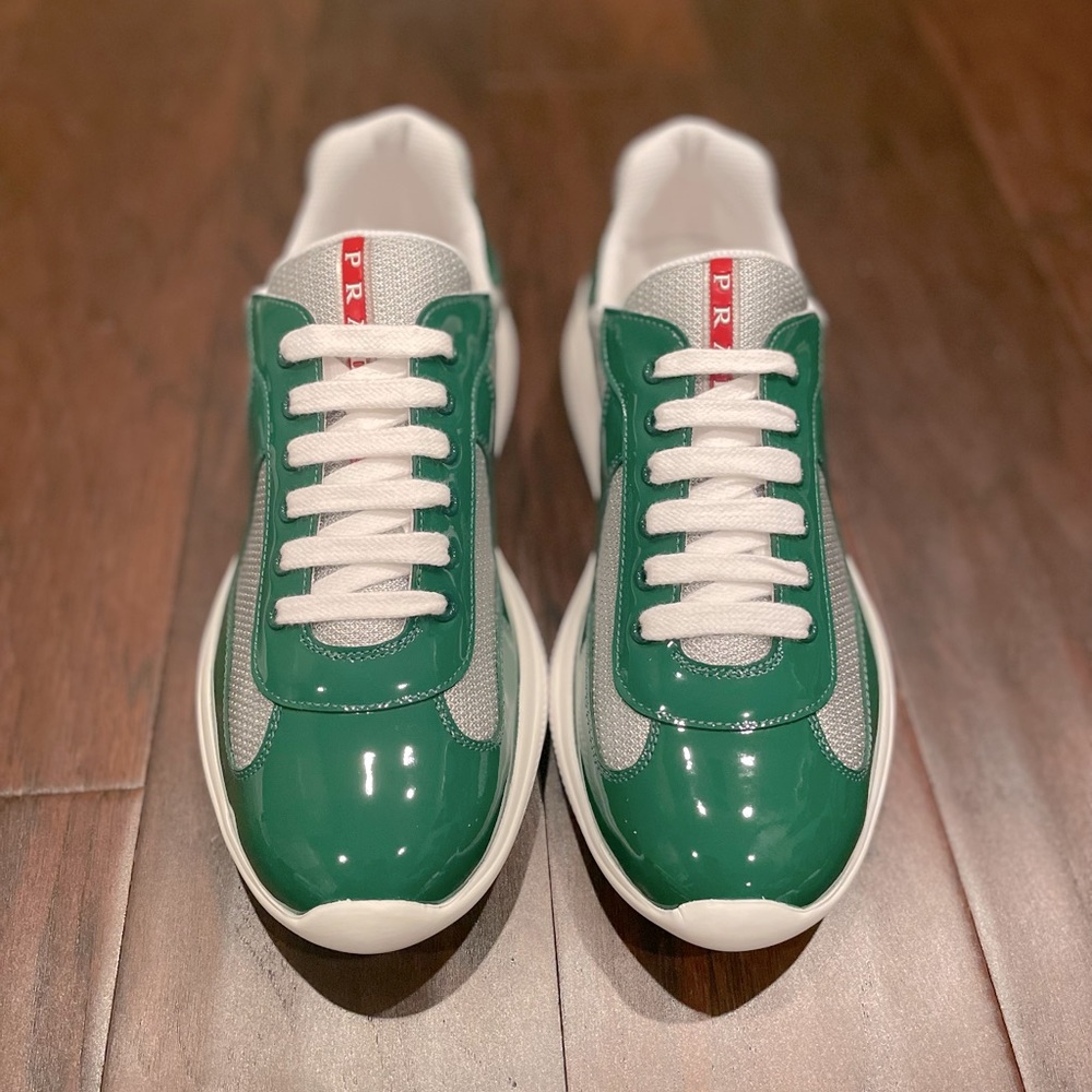 Men’s Brand New Prada Mango-Argento/Silver Sneaker